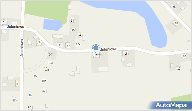 Jeleniowo, Jeleniowo, 17, mapa Jeleniowo