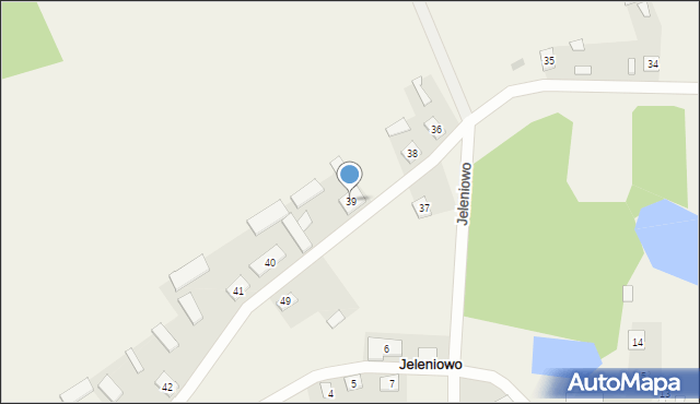 Jeleniowo, Jeleniowo, 39, mapa Jeleniowo