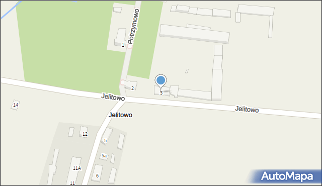 Jelitowo, Jelitowo, 3, mapa Jelitowo