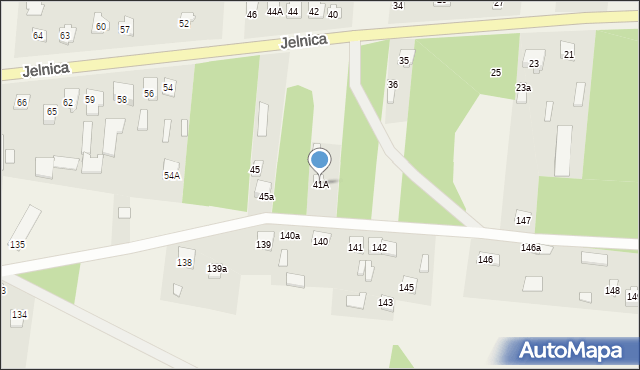 Jelnica, Jelnica, 41A, mapa Jelnica