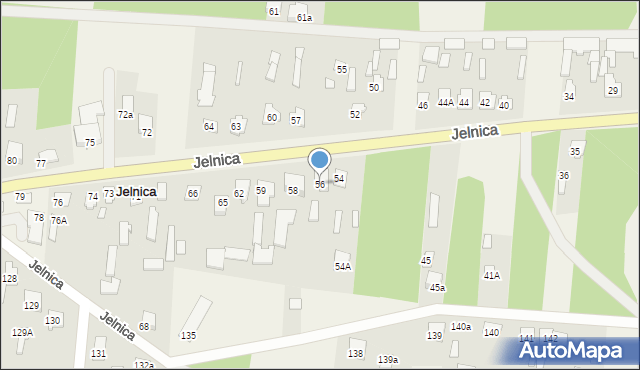 Jelnica, Jelnica, 56, mapa Jelnica