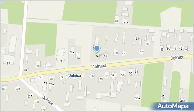 Jelnica, Jelnica, 64, mapa Jelnica