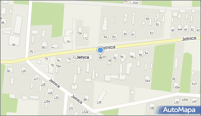 Jelnica, Jelnica, 66, mapa Jelnica