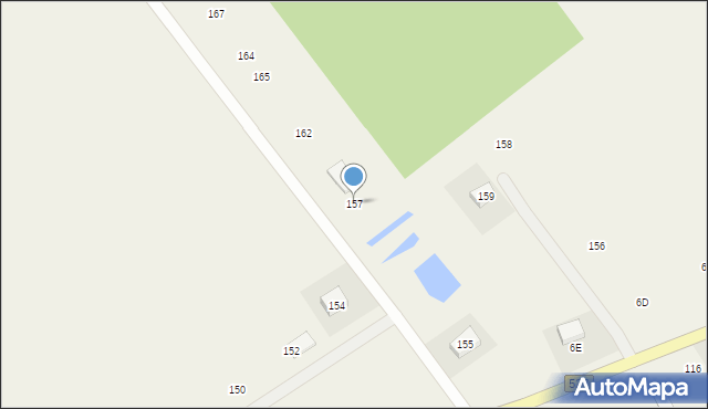 Jelonki, Jelonki, 157, mapa Jelonki