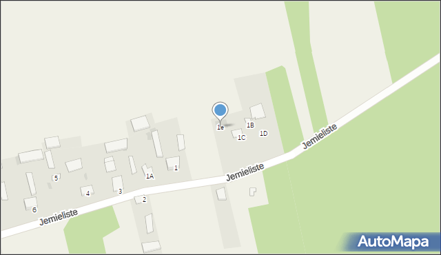 Jemieliste, Jemieliste, 1e, mapa Jemieliste