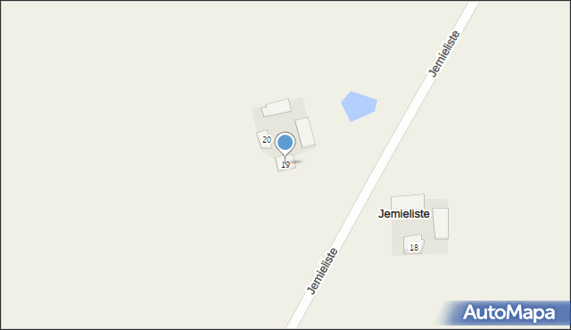 Jemieliste, Jemieliste, 19, mapa Jemieliste