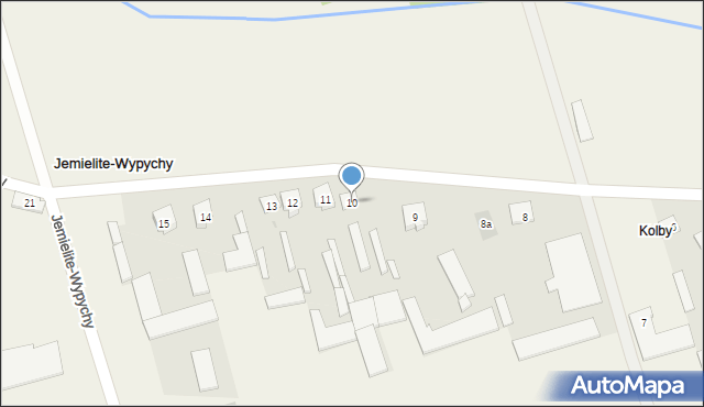 Jemielite-Wypychy, Jemielite-Wypychy, 10, mapa Jemielite-Wypychy