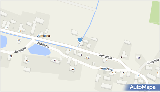 Jemielna, Jemielna, 7, mapa Jemielna