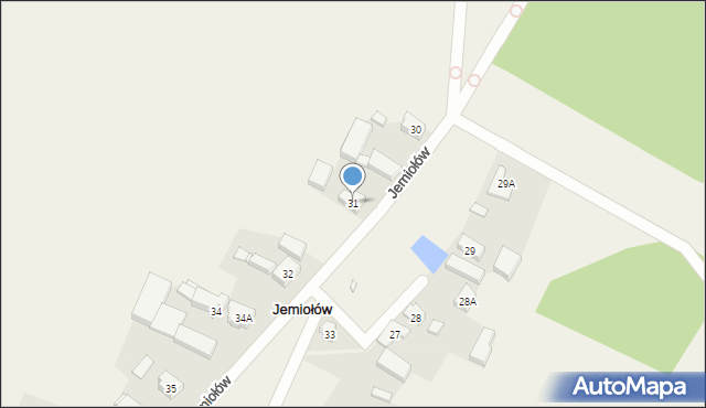 Jemiołów, Jemiołów, 31, mapa Jemiołów