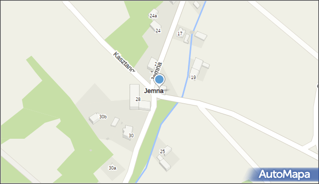 Jemna, Jemna, 23, mapa Jemna