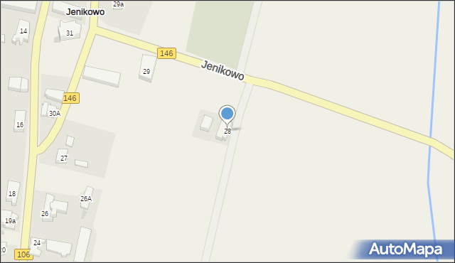 Jenikowo, Jenikowo, 28, mapa Jenikowo