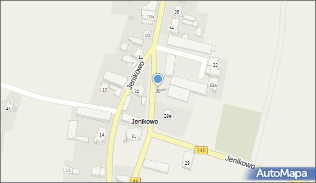 Jenikowo, Jenikowo, 30, mapa Jenikowo