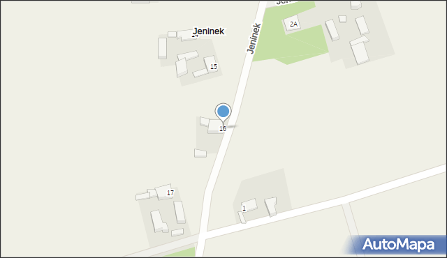 Jeninek, Jeninek, 16, mapa Jeninek