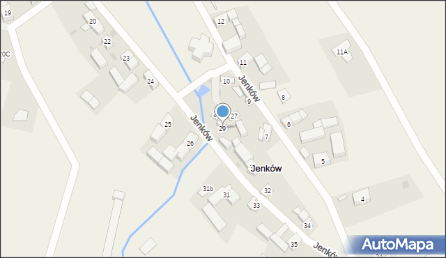 Jenków, Jenków, 29, mapa Jenków