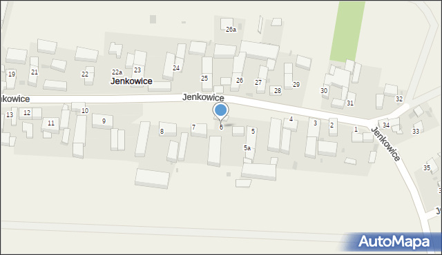 Jenkowice, Jenkowice, 6, mapa Jenkowice