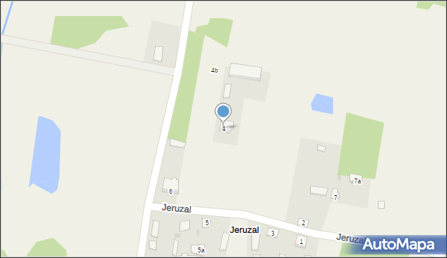 Jeruzal, Jeruzal, 4, mapa Jeruzal