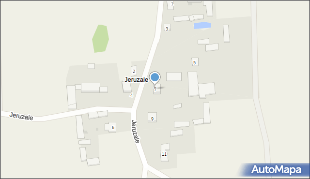 Jeruzale, Jeruzale, 7, mapa Jeruzale