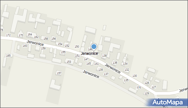 Jerwonice, Jerwonice, 144, mapa Jerwonice