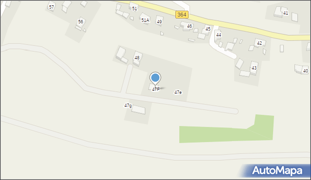 Jerzmanice-Zdrój, Jerzmanice-Zdrój, 47F, mapa Jerzmanice-Zdrój