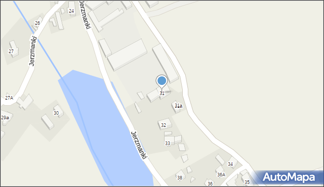 Jerzmanki, Jerzmanki, 31, mapa Jerzmanki