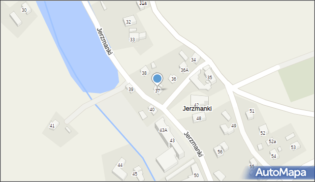 Jerzmanki, Jerzmanki, 37, mapa Jerzmanki