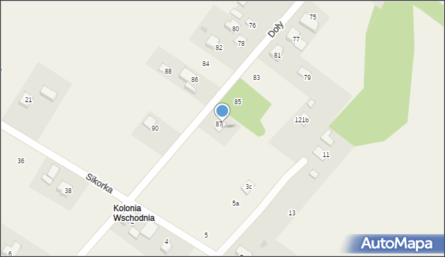 Jerzmanowice, Jerzmanowice, 123a, mapa Jerzmanowice