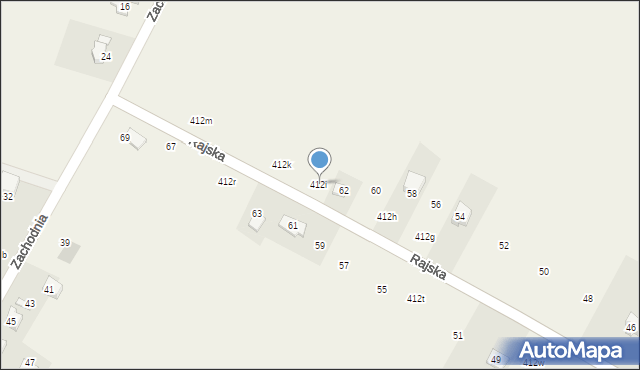 Jerzmanowice, Jerzmanowice, 412i, mapa Jerzmanowice