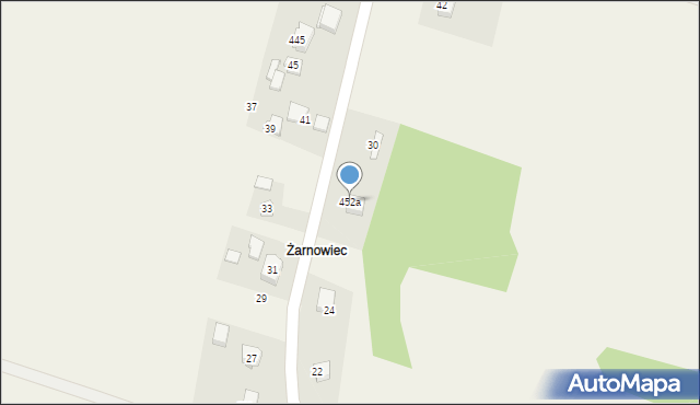 Jerzmanowice, Jerzmanowice, 452a, mapa Jerzmanowice