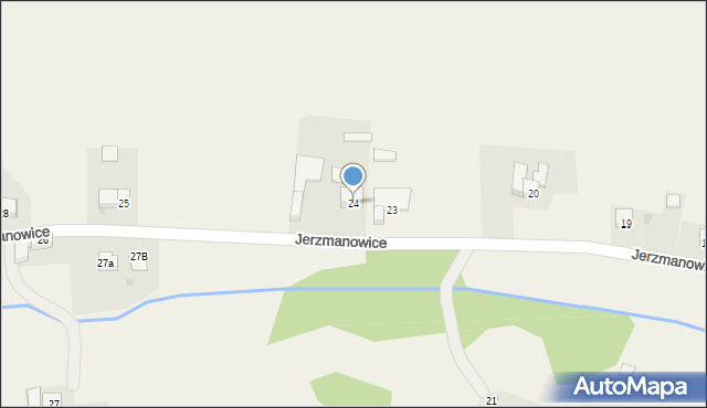 Jerzmanowice, Jerzmanowice, 24, mapa Jerzmanowice