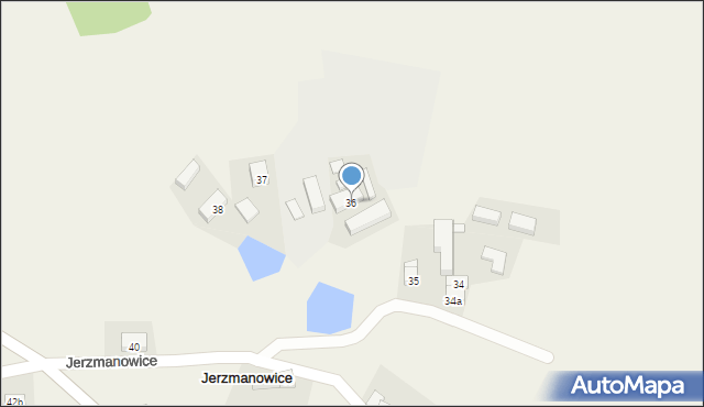 Jerzmanowice, Jerzmanowice, 36, mapa Jerzmanowice