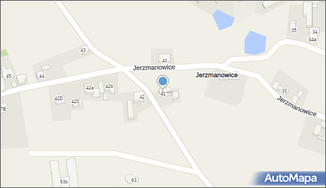 Jerzmanowice, Jerzmanowice, 41, mapa Jerzmanowice