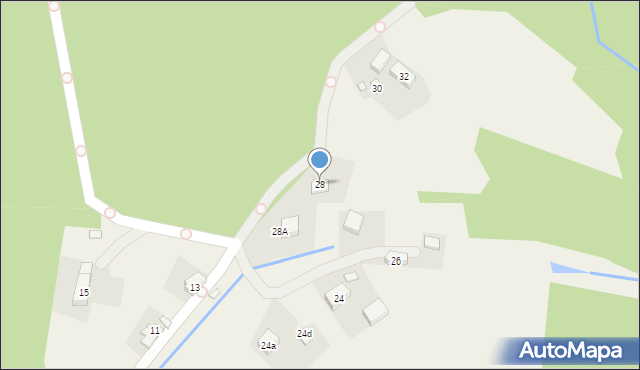 Jerzykowice Wielkie, Jerzykowice Wielkie, 28, mapa Jerzykowice Wielkie