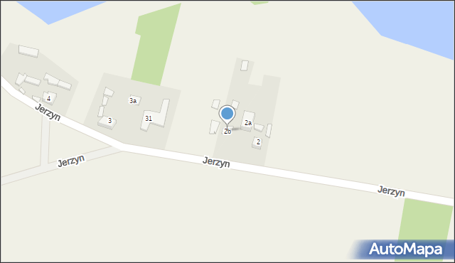 Jerzyn, Jerzyn, 2b, mapa Jerzyn