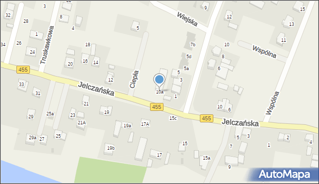 Jeszkowice, Jelczańska, 10a, mapa Jeszkowice