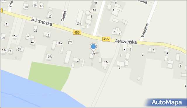 Jeszkowice, Jelczańska, 15, mapa Jeszkowice