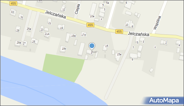 Jeszkowice, Jelczańska, 17, mapa Jeszkowice