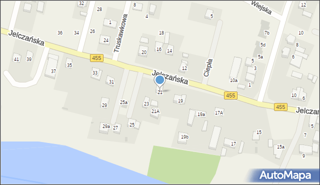 Jeszkowice, Jelczańska, 21, mapa Jeszkowice