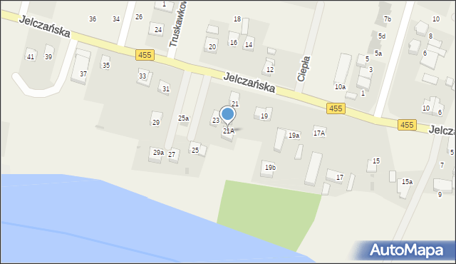 Jeszkowice, Jelczańska, 21A, mapa Jeszkowice