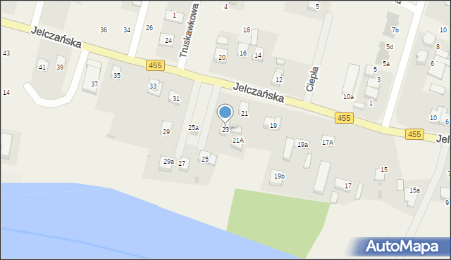 Jeszkowice, Jelczańska, 23, mapa Jeszkowice