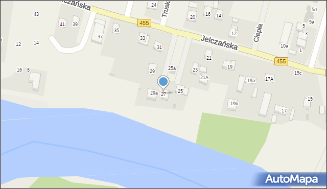 Jeszkowice, Jelczańska, 27, mapa Jeszkowice