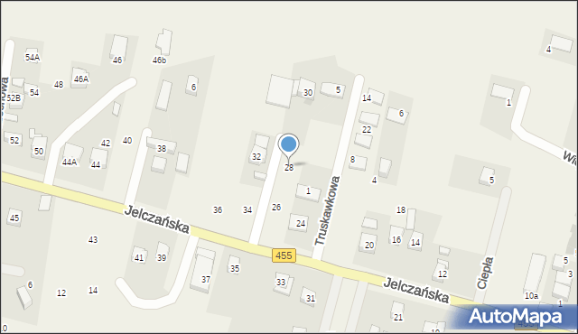 Jeszkowice, Jelczańska, 28, mapa Jeszkowice