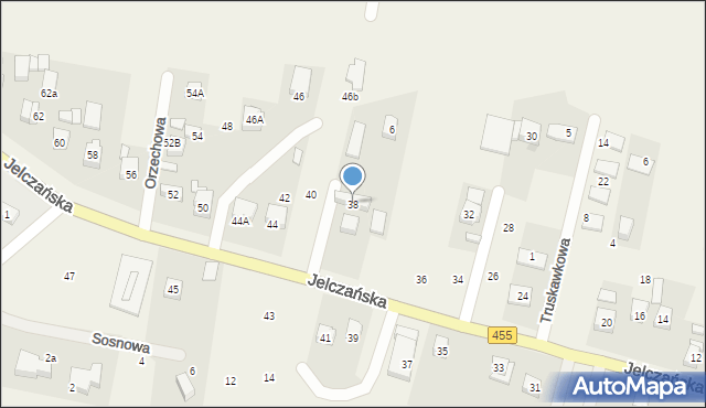 Jeszkowice, Jelczańska, 38, mapa Jeszkowice