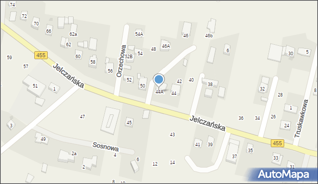 Jeszkowice, Jelczańska, 44A, mapa Jeszkowice