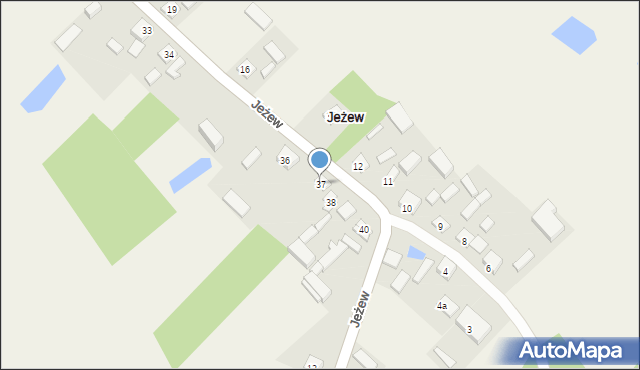 Jeżew, Jeżew, 37, mapa Jeżew