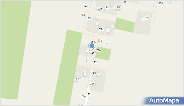 Jeżewo, Jeżewo, 74c, mapa Jeżewo