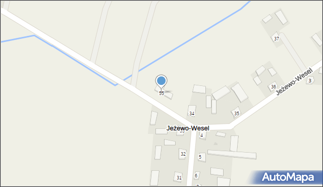 Jeżewo-Wesel, Jeżewo-Wesel, 55, mapa Jeżewo-Wesel