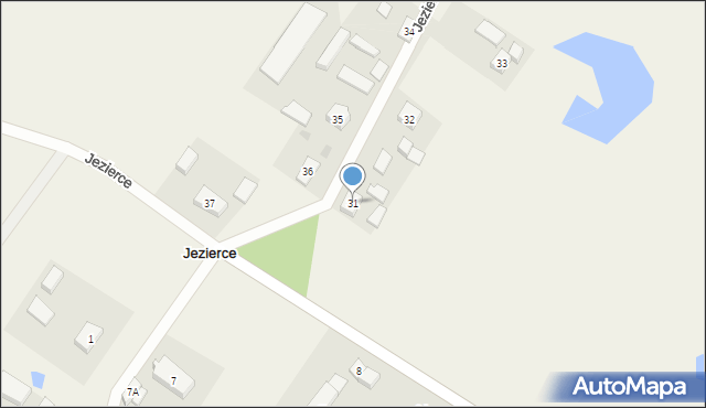 Jezierce, Jezierce, 31, mapa Jezierce