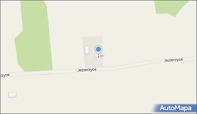 Jezierzyce, Jezierzyce, 4, mapa Jezierzyce