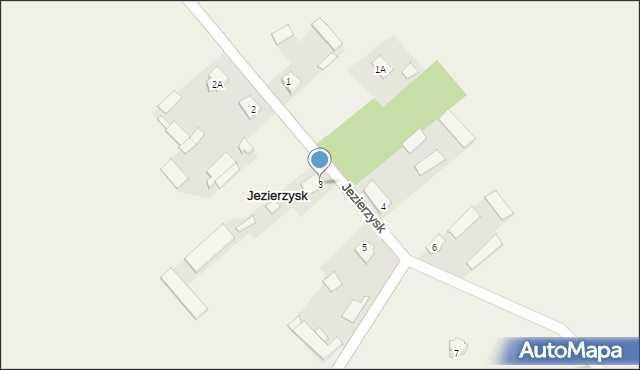 Jezierzysk, Jezierzysk, 3, mapa Jezierzysk