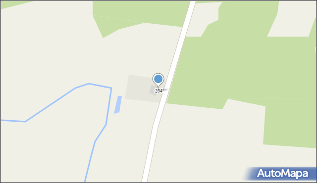 Jeziora Wielkie, Jeziora Wielkie, 204, mapa Jeziora Wielkie